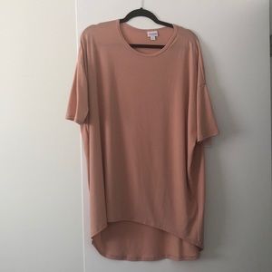NWT • LulaRoe Light Peach Irma Medium
